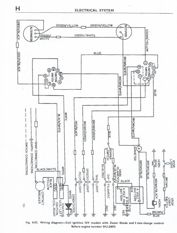 1971 Triumph Spitfire Wiring Diagram